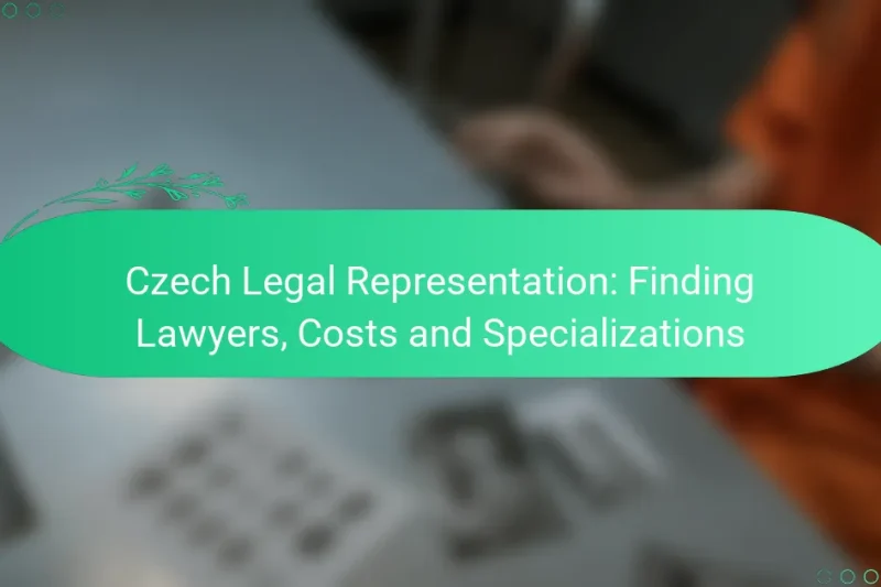České Právní Zastoupení: Nalezení Právníků, Náklady a Specializace